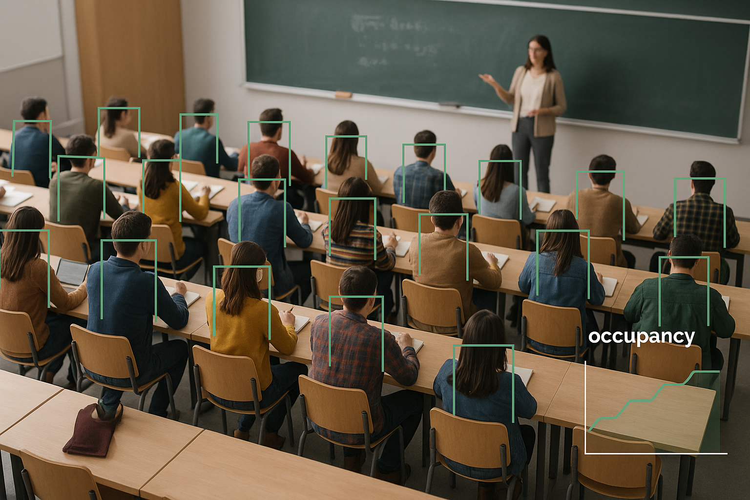 Clase con conteo de personas
